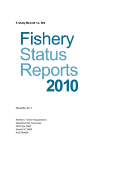 Fishery Status Reports 2010