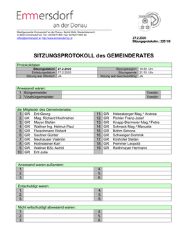 Marktgemeinde Emmersdorf an Der Donau