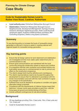 Code for Sustainable Homes Level 4 Rother View Road.Pdf