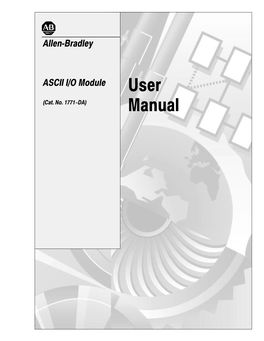 1771-6.5.13, ASCII I/O Moulde User Manual