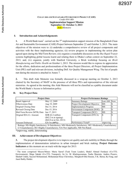 World Bank Document