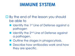 The Immune System Phagocytosis Antibody Function