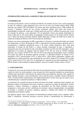 O Estado De São Paulo É a Força Econômica Do Brasil E Da América Do Sul