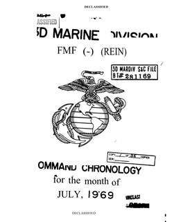 3Dmarine Division Fmf (-) (Rein)