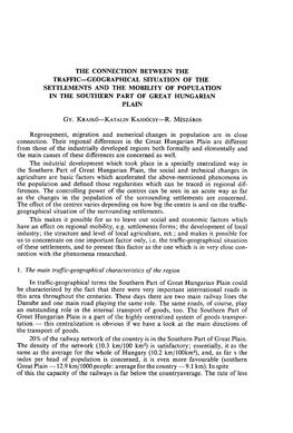 Regroupment, Migration and Numerical Changes in Population Are in Close Connection