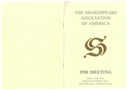 18Th Annual Meeting in Philadelphia, Pennsylvania, 1990