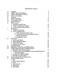 Town of Mamaroneck and Village of Larchmont Section II. Inventory and Analysis of Existing Conditions