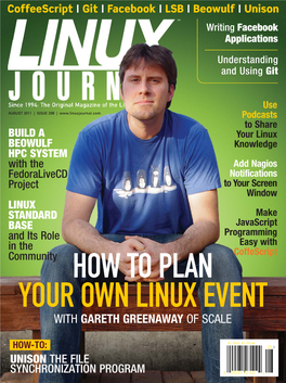 Linux Journal | August 2011 | Issue