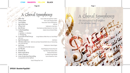 A Choral Symphony 1