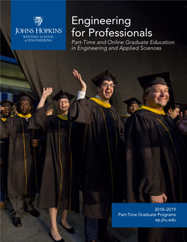 2018–2019 Johns Hopkins Engineering for Professionals