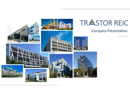 TR STOR REIC Company Presentation June 2020