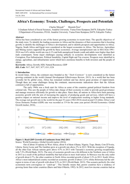 Africa's Economy