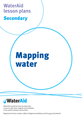 Mapping Water