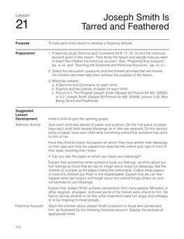 Primary 5 Manual: Doctrine and Covenants, Church History