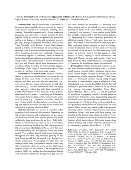 Tectonic Deformation of Icy Surfaces: Application to Pluto and Charon