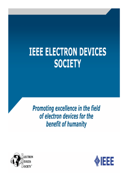 Ieee Electron Devices Society