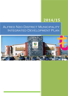 Alfred Nzo District Municipality Integrated Development Plan