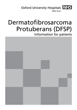 Dermatofibrosarcoma Protuberans