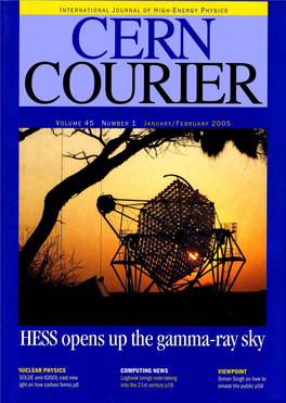 HESS Opens up the Gamma-Ray Sky