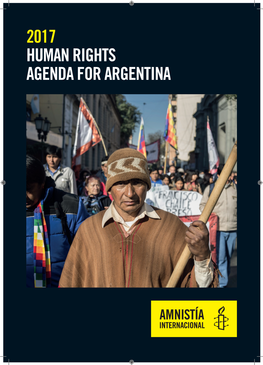 2017 Human Rights Agenda for Argentina