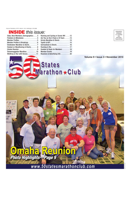 Volume 9 • Issue 3 • November 2010 Board of Directors Members Watch for the 2011 Renewal Form in the Next Newsletter