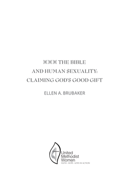 The Bible and Human Sexuality: Chapter 1 / Spiritual Growth Study