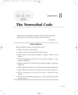 The Nonverbal Code