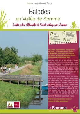 À Vélo Entre Abbeville Et Saint-Valery-Sur-Somme Itinéraires Réservés À La Mobilité Douce : Les Eaux Sur 15Km