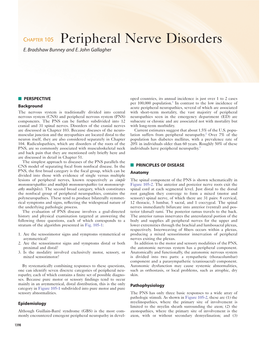 Chapter 105 Peripheral Nerve Disorders E