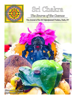 Sri Chakra the Source of the Cosmos