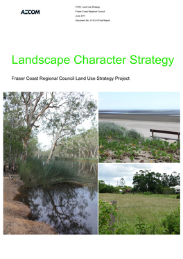 Landscape Character Strategy