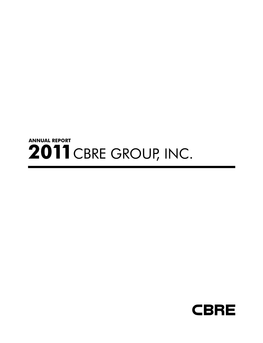 2011CBRE Group, Inc