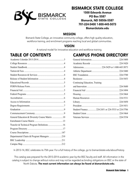 2013-2014 Academic Catalog