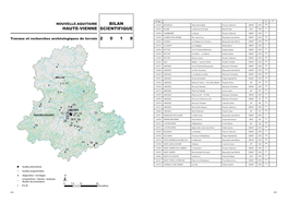 Bilan Scientifique 2 0 1 8 Haute-Vienne