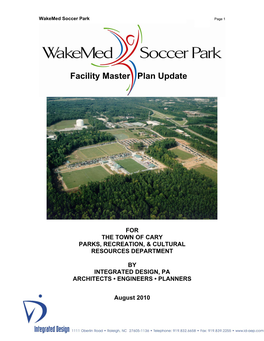 Facility Master Plan Update