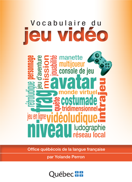 Vocabulaire Du Jeu Vidéo