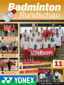 Badminton Rundschau