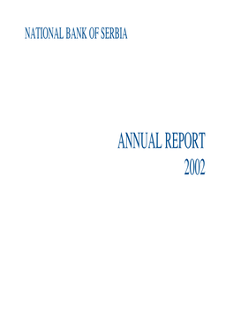 ANNUAL REPORT 2002 Introductory Remarks by the Governor
