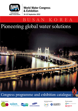 BUSAN KOREA Pioneering Global Water Solutions