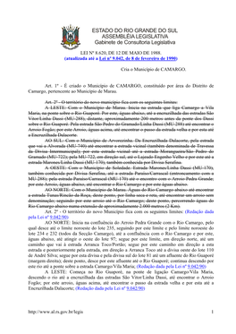 LEI Nº 8.620, DE 12 DE MAIO DE 1988. (Atualizada Até a Lei Nº 9.042, De 8 De Fevereiro De 1990)