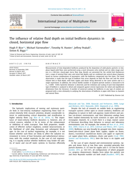 Influence of Relative Fluid Depth on Initial Bedform Dynamics