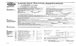 Land Use Application