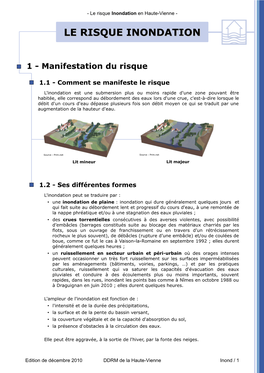 Le Risque Inondation En Haute-Vienne