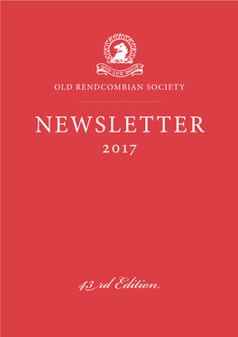 Old Rendcombian Society Newsletter 2017