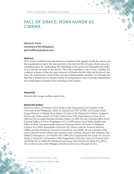 Fall of Grace: Nora Aunor As Cinema 46