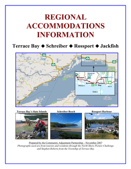 Regional Accommodations Information