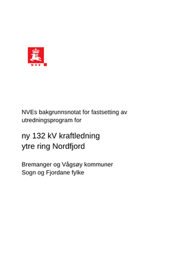 Ny 132 Kv Kraftledning Ytre Ring Nordfjord