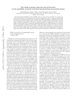 Arxiv:1312.1345V1 [Quant-Ph] 4 Dec 2013