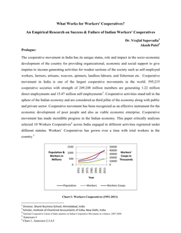 What Works for Workers' Cooperatives?