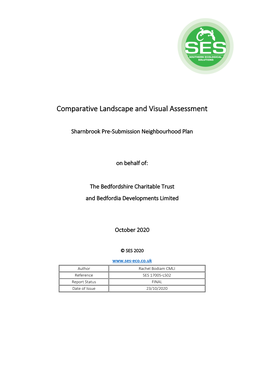 Comparative Landscape and Visual Assessment